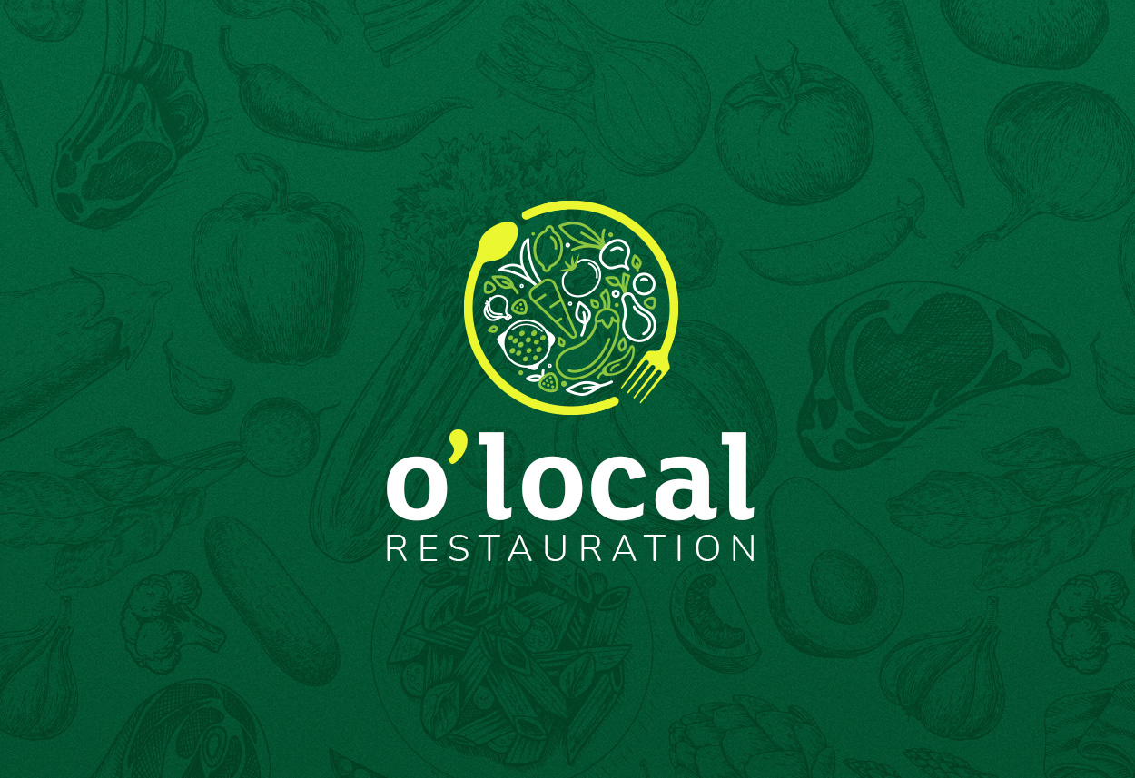 O'Local, création de logotype à Tours